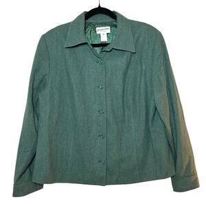 Pendleton Women’s 100% Wool Lightweight Jacket Light Green Size 16W